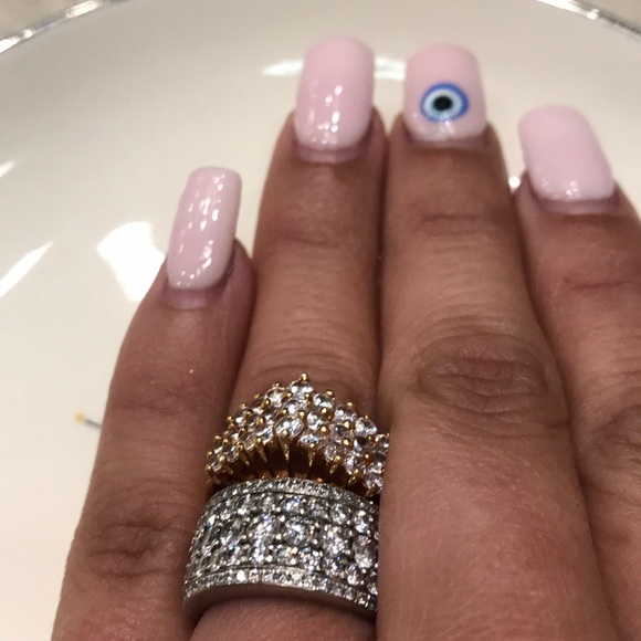 🥂 Mystery Italian Art Deco Inspired Vintage ring - Picture 10 of 17